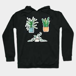 House Plant Sticker Pack 5 Hoodie